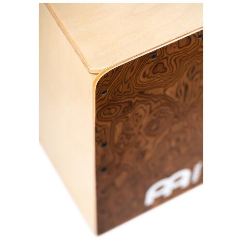 Image 3 - Meinl Percussion Snarecraft Cajon 100, Burl Wood - SC100BW